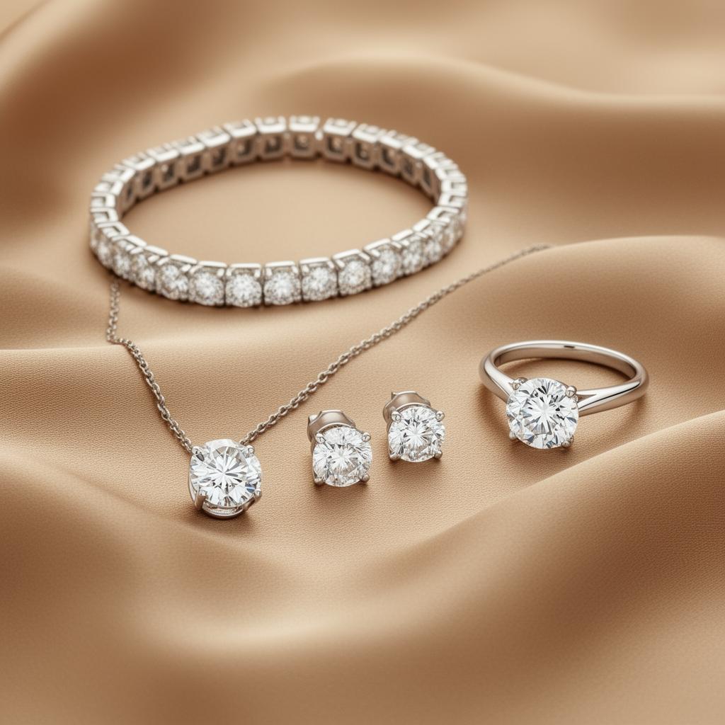 Mother's Day Set in white gold